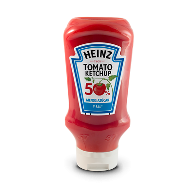 Heinz Ketchup Sauce Salt and Sugar Reduction 550g